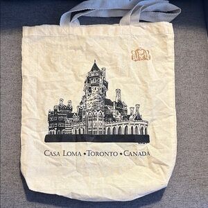 Casa Loma Toronto Canvas Tote Bag